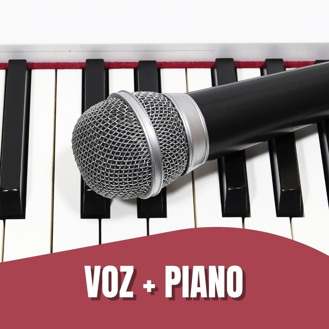 Eu vou gravar o piano para sua produção